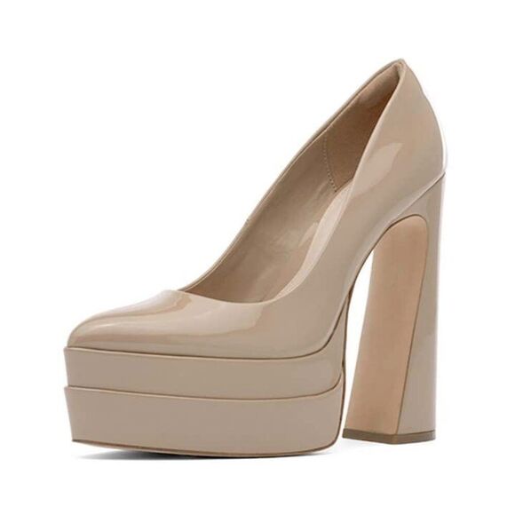 D´amelio Marlania Platform Pump 6 Dark Blush
